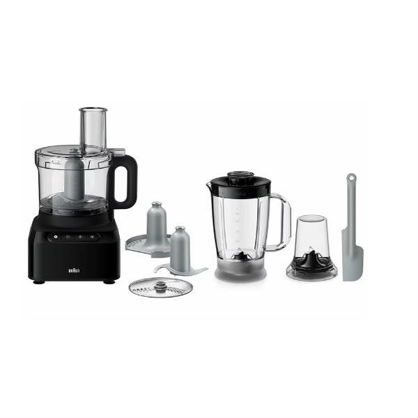 Braun FP3132BK Foodprocessor & Blender – køkkenapparat til det danske køkken