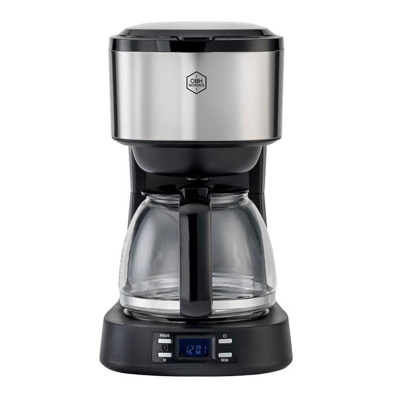OBH Nordica kaffemaskine Equinox 1,2L med timer – kaffemaskine til det danske køkken